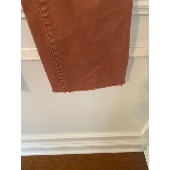 Anthropologie Pilcro The Low Rise Icon Flare Jeans 26 Women's Bronze Orange - Picture 10 of 10